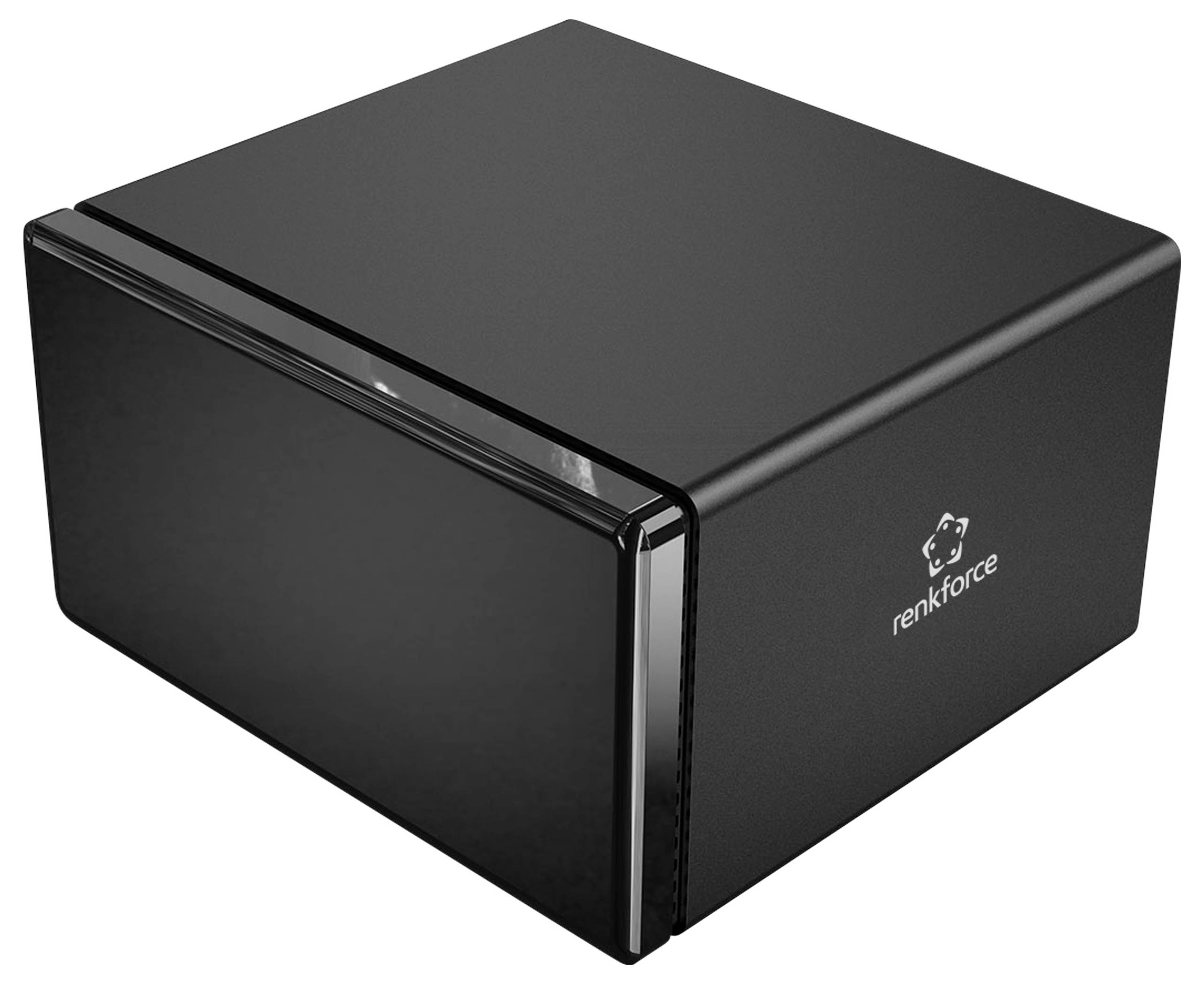 Renkforce RF-6647854 8.9cm (3.5 Zoll) Festplattengehäuse 8 Bay 3.5 Zoll USB-A (USB 3.0)