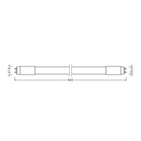 LEDVANCE LED-Röhre EEK: F (A - G) G13 Röhrenform T8 8W = 18W Kaltweiß (Ø x H) 27.8mm x 27.8mm 1St. LEDVANCE LED-Röhre EEK: F (A - G) G13 Röhrenform T8 8W = 18W Kaltweiß (Ø x H) 27.8mm x 27.8mm 1St.