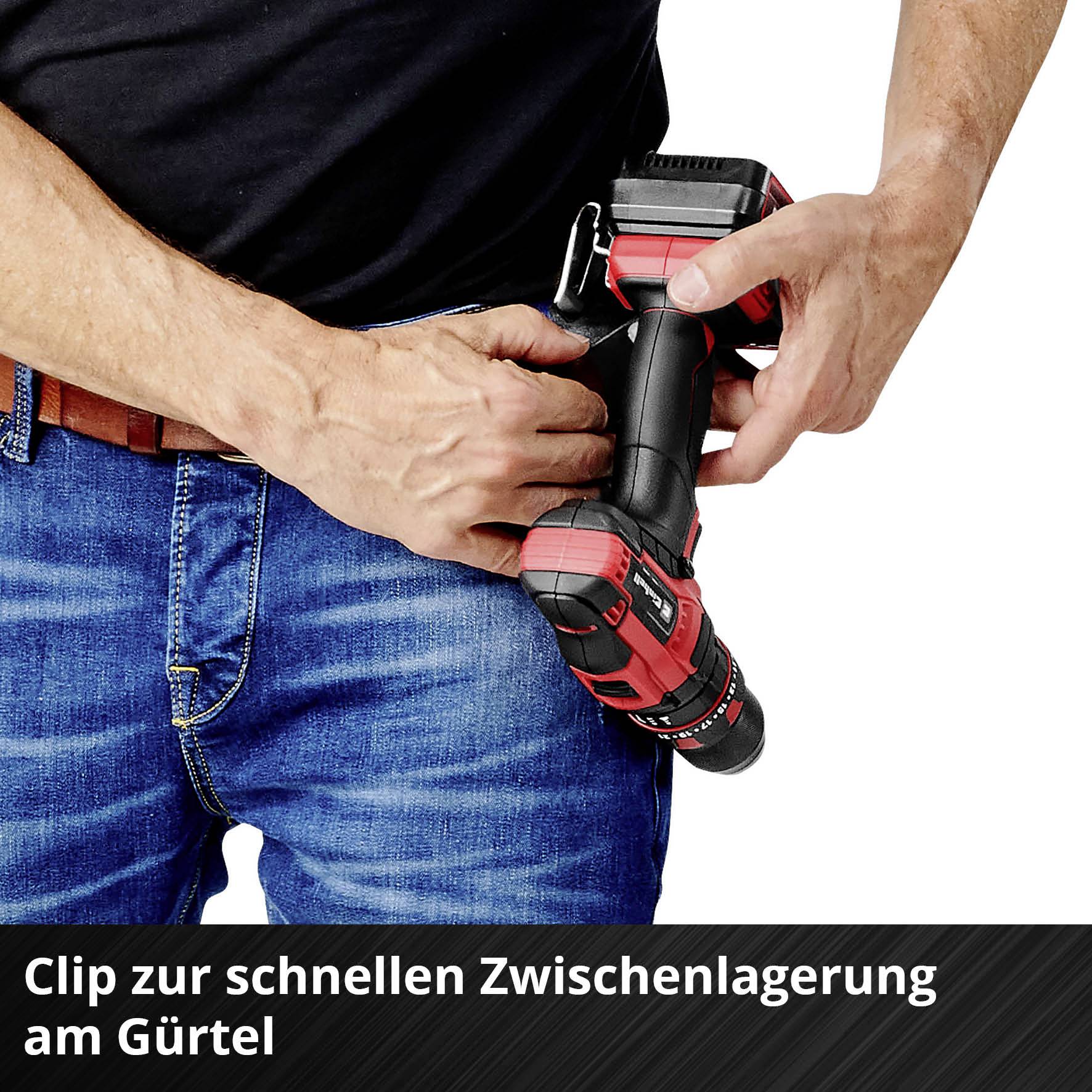 Einhell TE-CD 18/44 Li-i (1x2,5Ah) Power X-Change 2-Gang-Akku-Schlagbohrschrauber inkl. Akku, inkl. Ladegerät