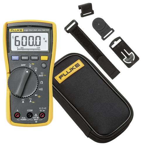 Fluke 115/C50/TPAK Hand-Multimeter digital CAT III 600V Anzeige (Counts): 6000