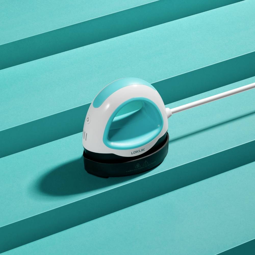 Loklik Mini Heat Press Heizpresse Pink