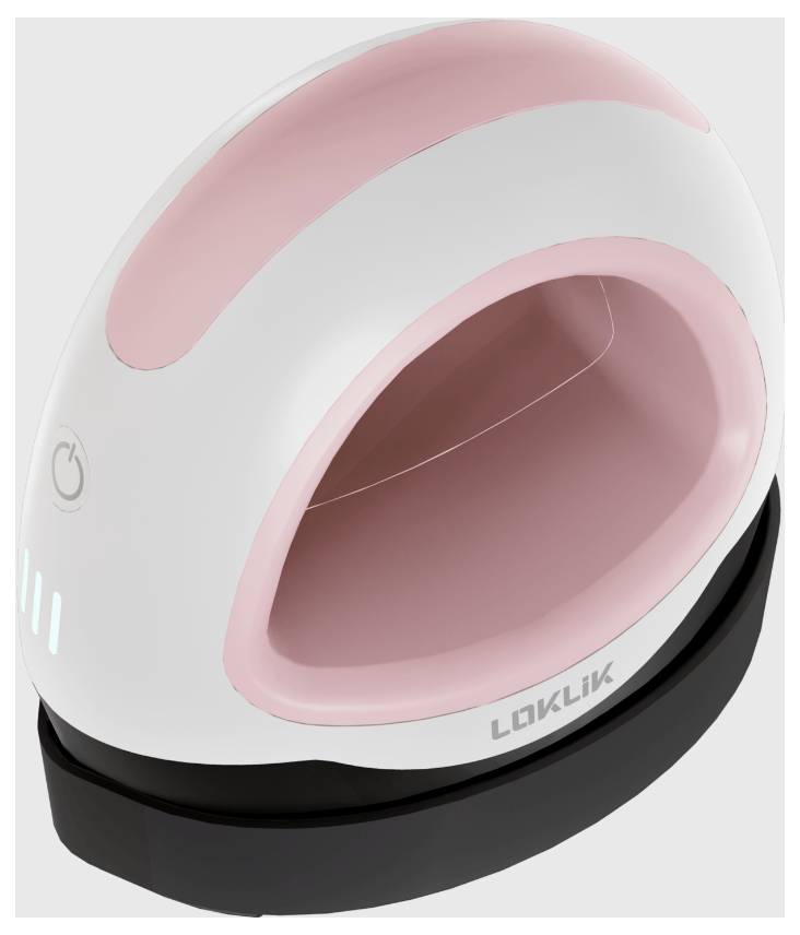 Loklik Mini Heat Press Heizpresse Pink