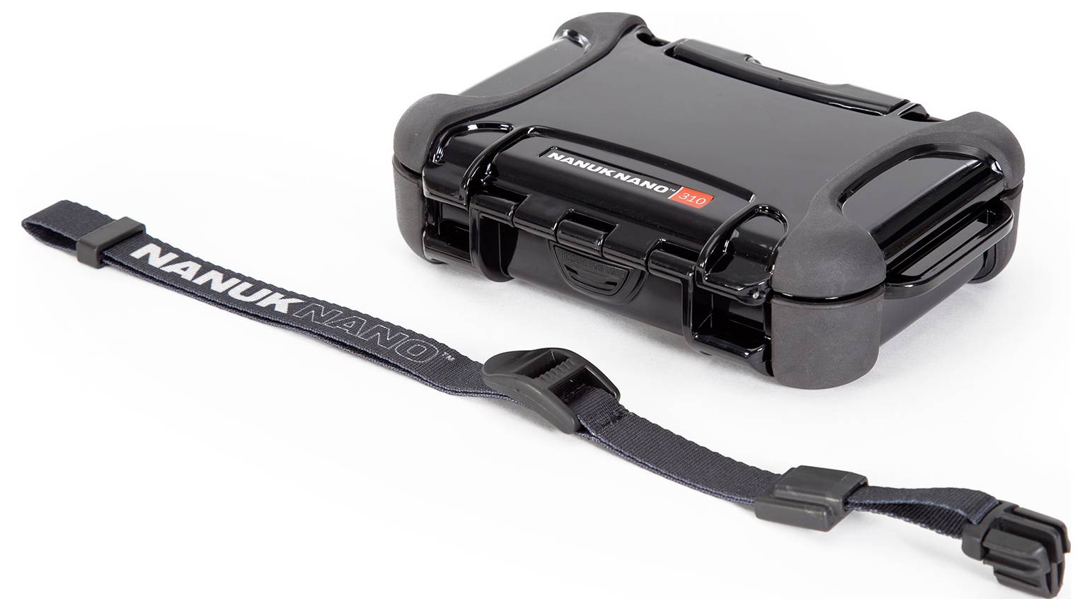 NANUK Transportkoffer Mod. 310 (B x H x T) 131 x 28 x 77mm Schwarz 310S-000BK-0A0