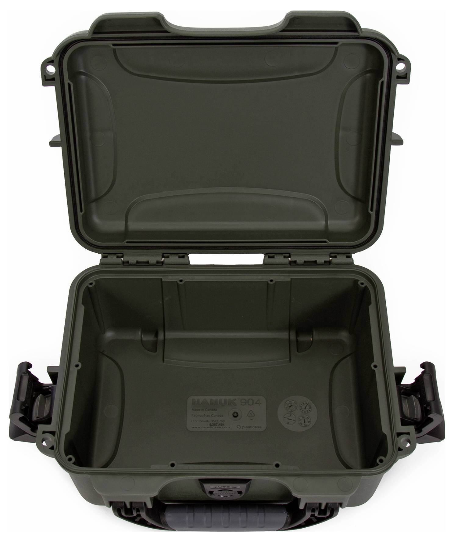 NANUK Transportkoffer Mod. 904 (B x H x T) 213 x 94 x 152mm Militär Grün 904-0006