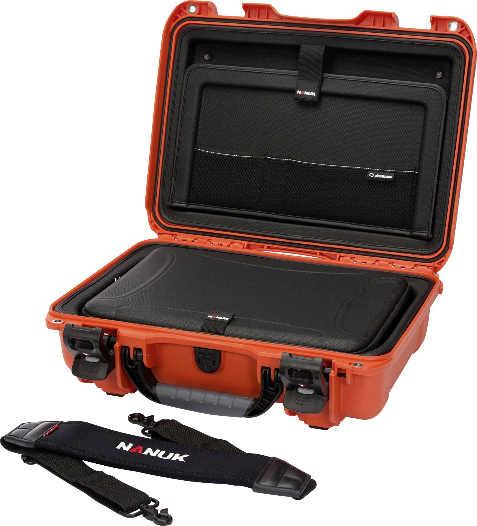 NANUK Transportkoffer Mod. 923 (B x H x T) 422 x 137 x 287 mm Orange 923-LK03