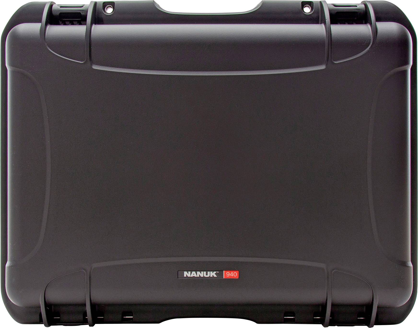 Schwarzer Nanuk 940 Schutzkoffer mit robustem Design, ideal für sicheren Transport und Aufbewahrung empfindlicher Ausrüstung.