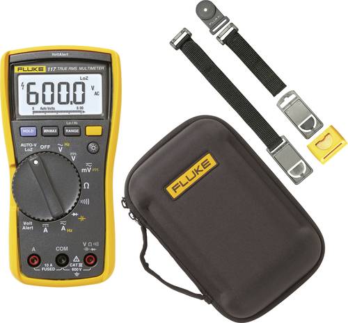 Fluke FLK-117/C11XT/TPAK Hand-Multimeter digital CAT III 600V Anzeige (Counts): 6000
