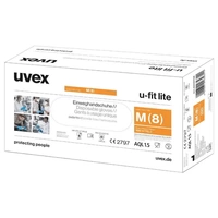 Uvex u-fit lite 6016810 100 St. Einweghandschuh Größe (Handschuhe): XL EN 420:2003+A1:2009, EN 374-1:2016+A1:2018, EN 374-5:2016 Uvex u-fit lite 6016810 100 St. Einweghandschuh Größe (Handschuhe): XL EN 420:2003+A1:2009, EN 374-1:2016+A1:2018, EN 374-5:2016