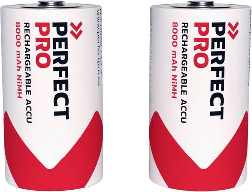PerfectPro Mono (D)-Akku NiMH 8000 mAh 1.2 V 2 St.