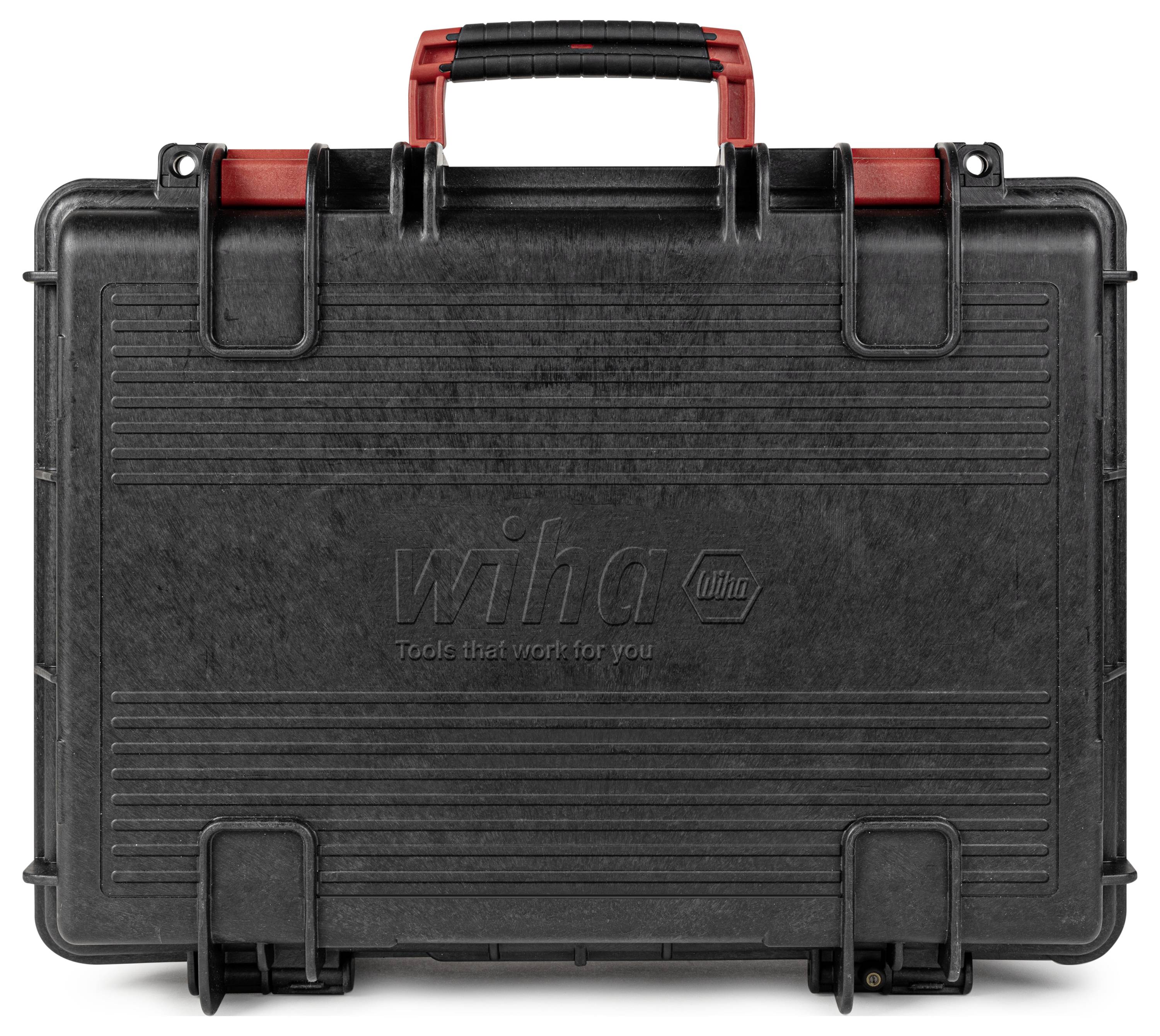 Wiha Set L Mechatronik 62tlg 45833 Elektriker, Handwerker, Lehrlinge, Profi, VDE Werkzeugkoffer bestückt 62teilig (B x H x T) 457 x 183 x 367 mm