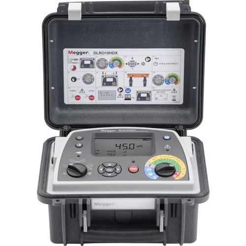 Megger DLRO10-SET4 Mikroohmmeter Megger DLRO10-SET4 Mikroohmmeter