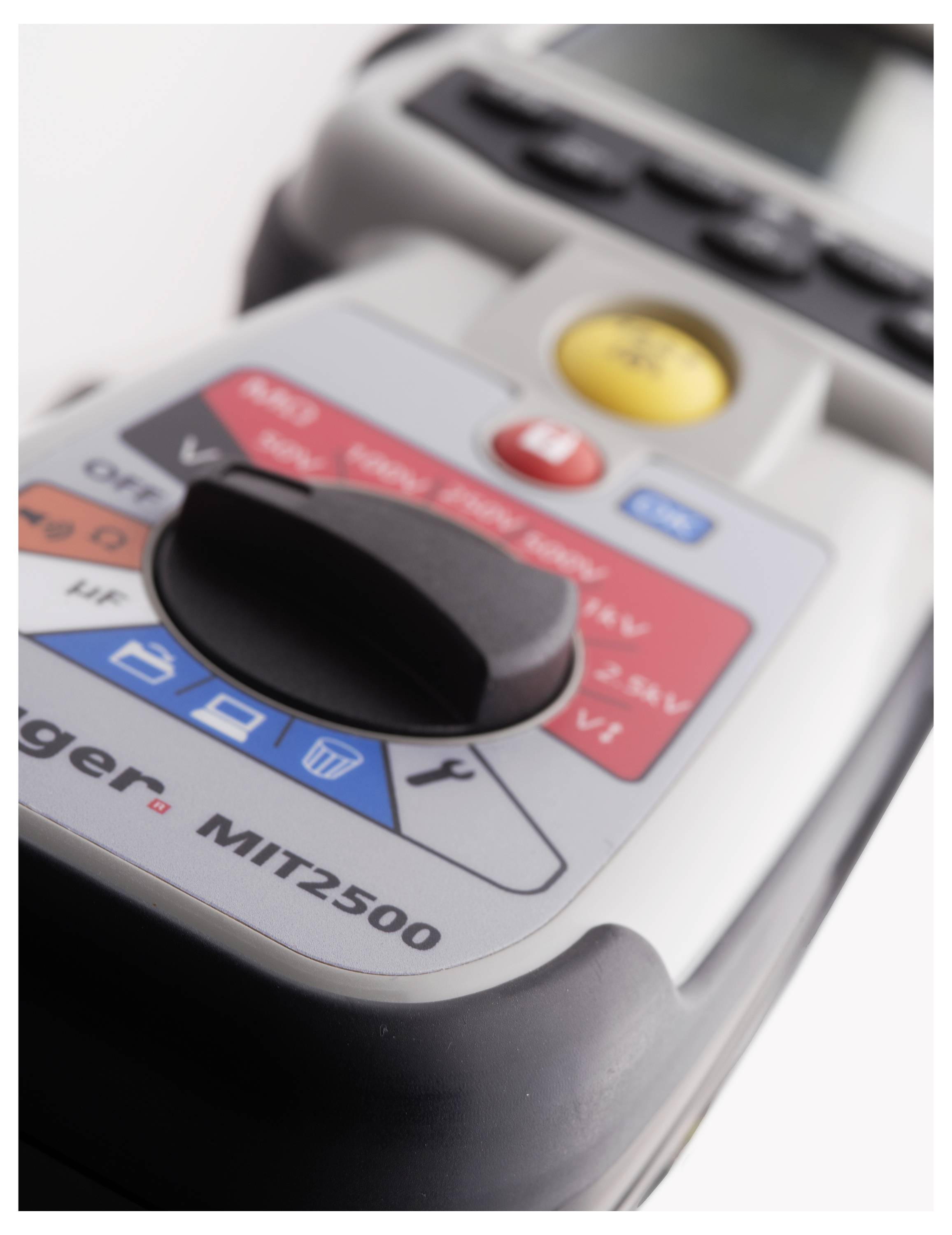 Megger MIT2500-SET Isolationsmessgerät 50 V, 100 V, 250 V, 500 V, 1000 V, 2500V 200 GΩ