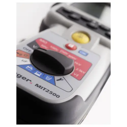 Megger MIT2500-SET Isolationsmessgerät 50 V, 100 V, 250 V, 500 V, 1000 V, 2500V 200 GΩ Megger MIT2500-SET Isolationsmessgerät 50 V, 100 V, 250 V, 500 V, 1000 V, 2500V 200 GΩ