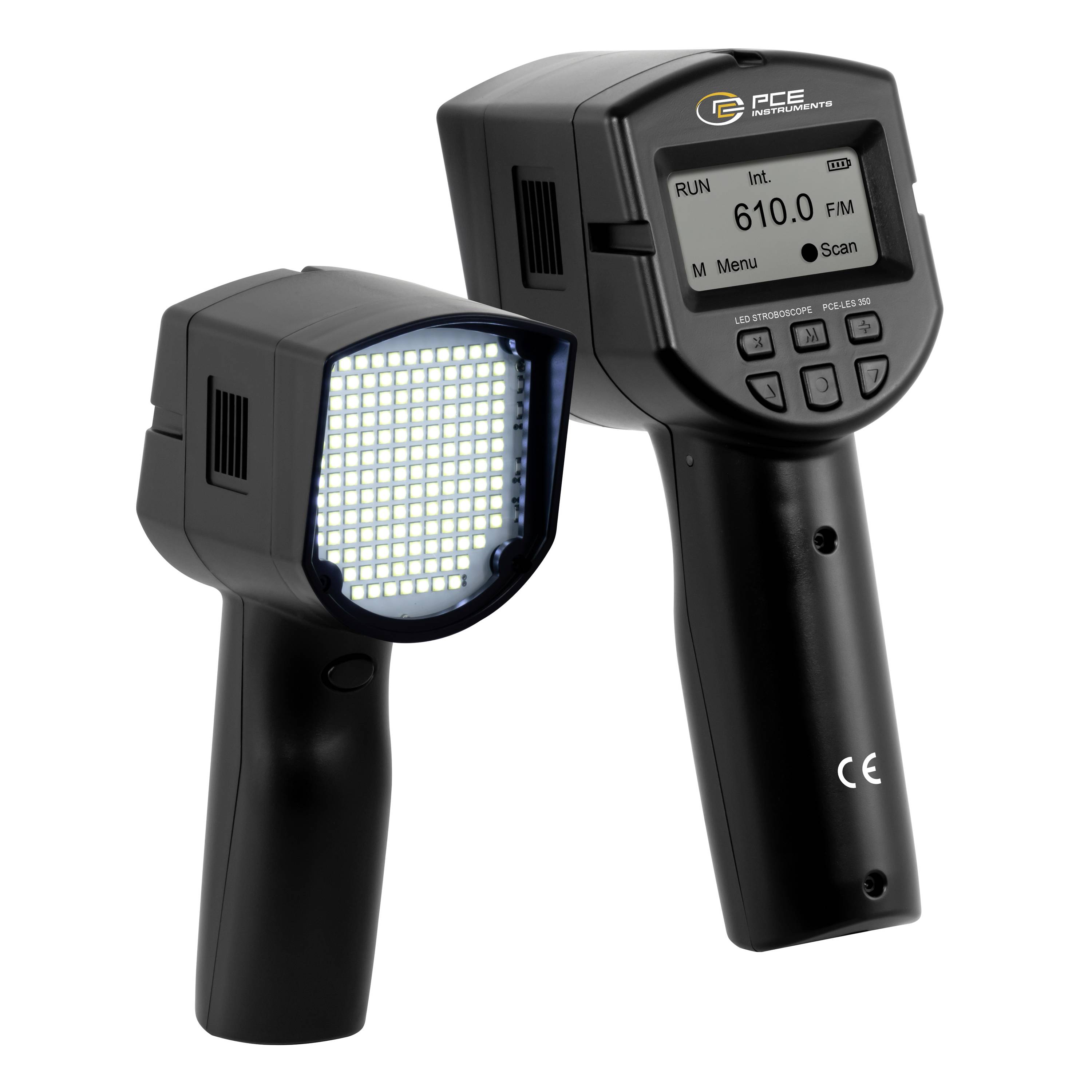 PCE Instruments PCE-LES 350 LED-Stroboskop Anzahl LEDs (Details):144 St. Kaltweiß