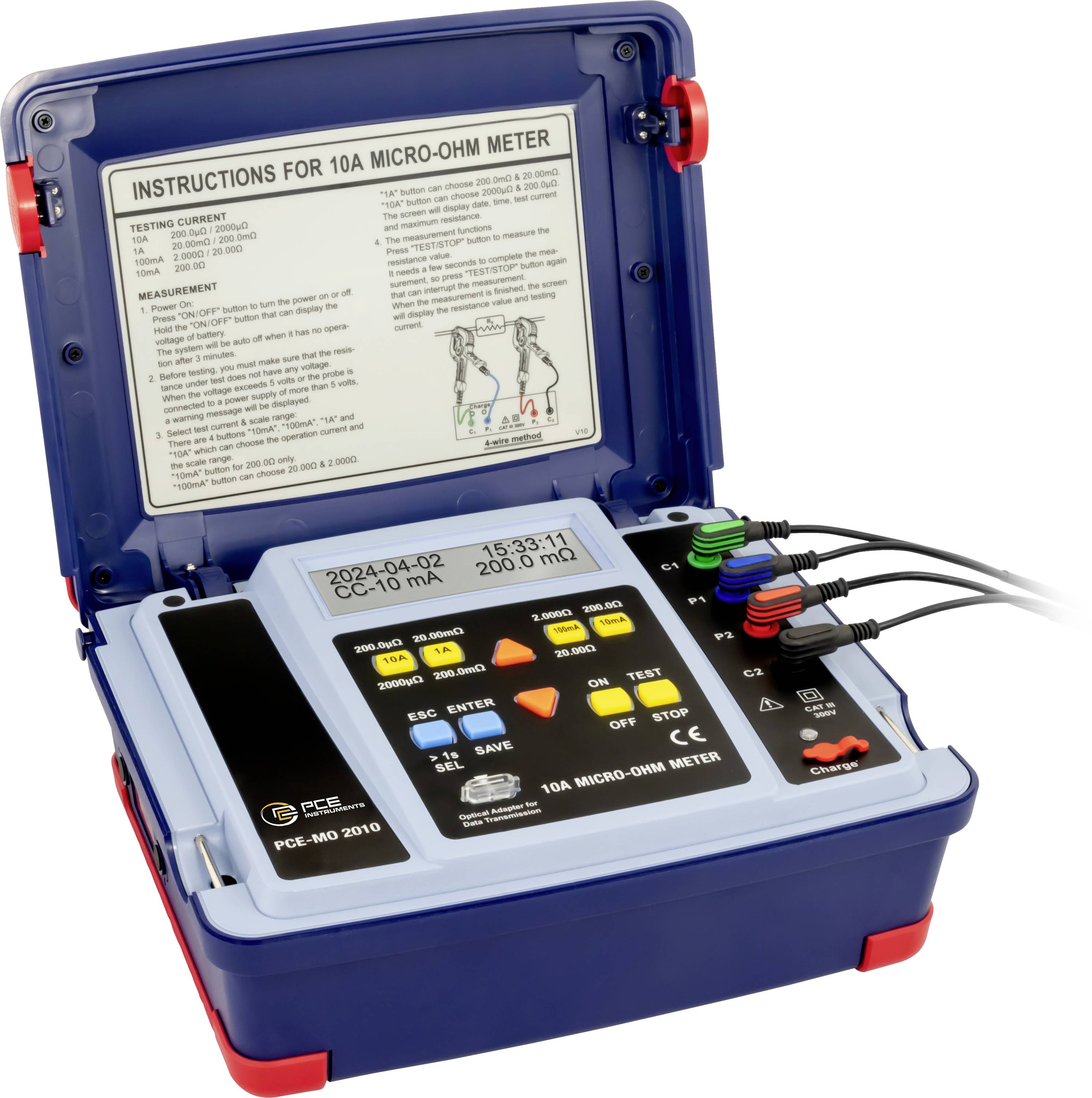 PCE Instruments PCE-MO 2010 Ohmmeter