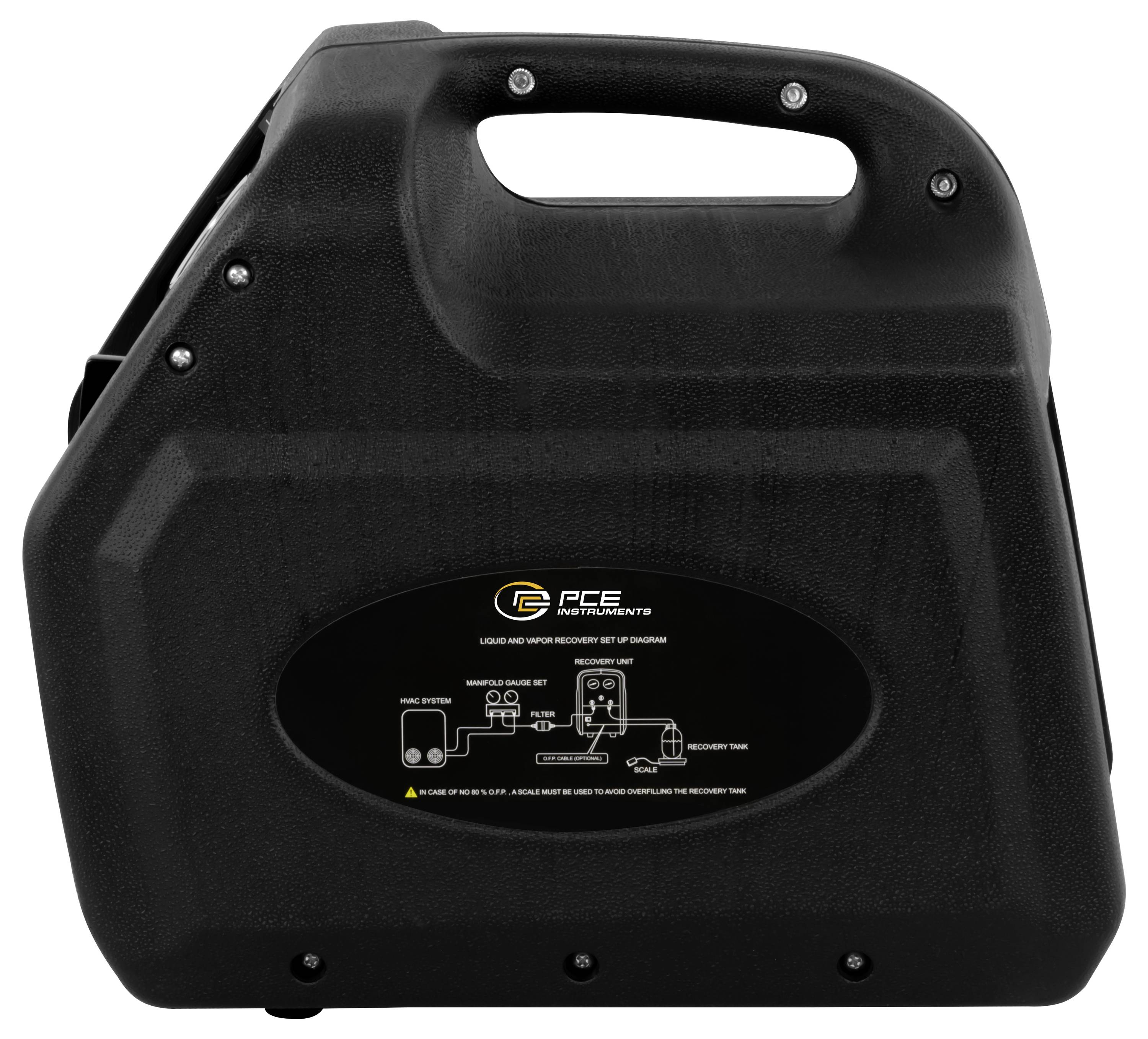 PCE Instruments PCE-RRM 250 Vakuumpumpe mit Schutzkontaktstecker, einstufig