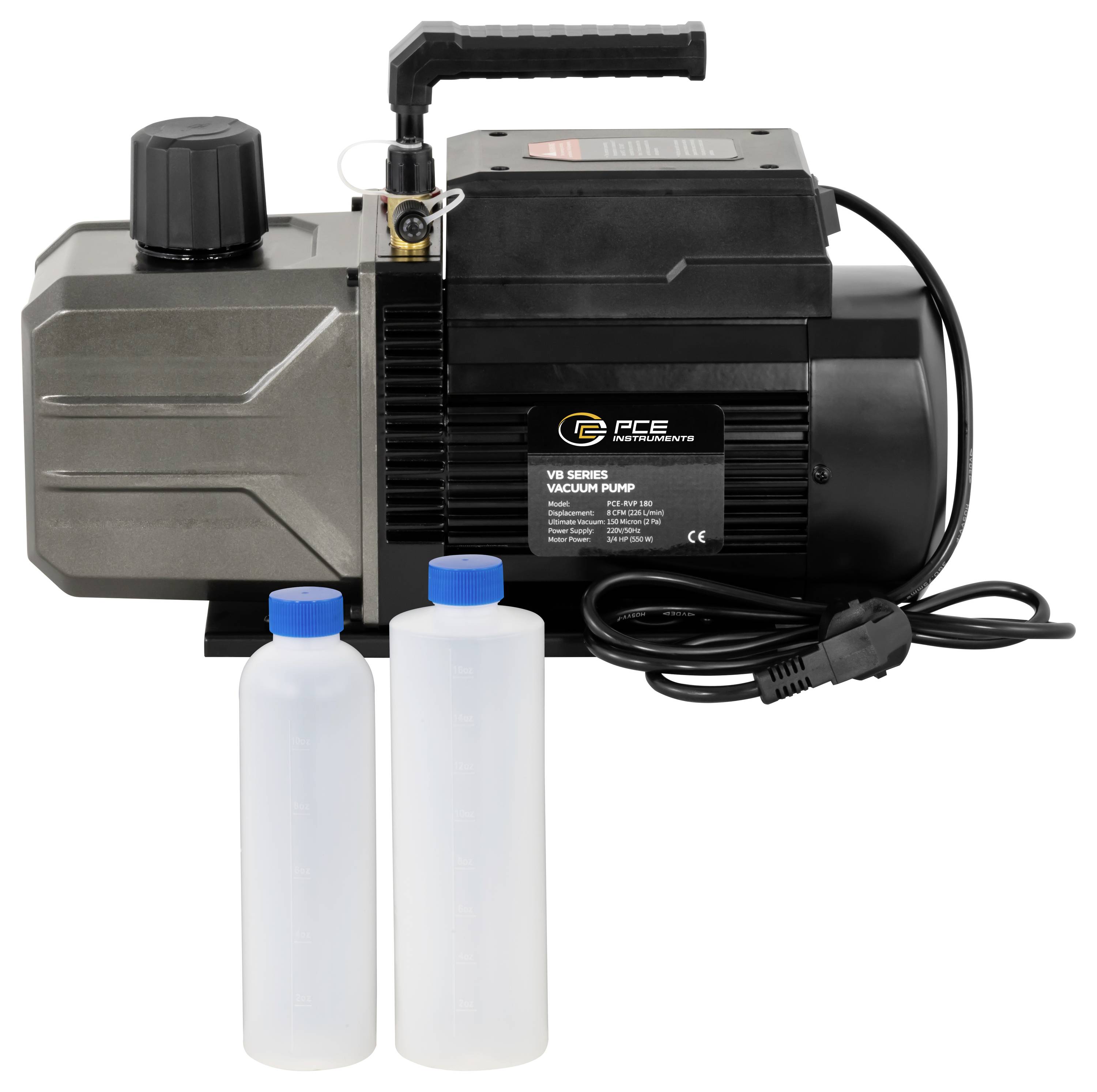 PCE Instruments PCE-RVP 180 Vakuumpumpe einstufig, mit Schutzkontaktstecker 226 l/min