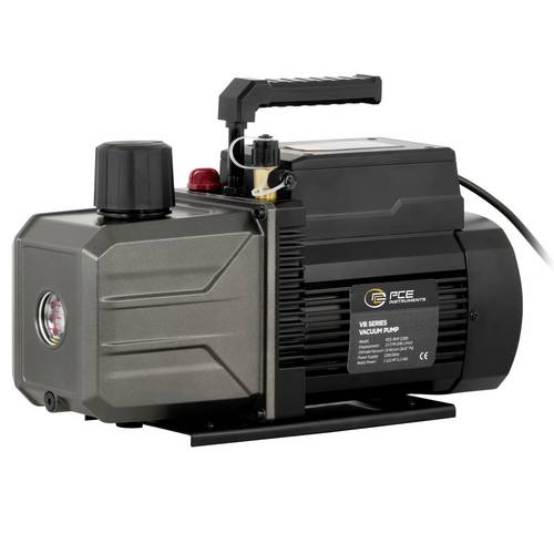 PCE Instruments Zweistufige Vakuumpumpe PCE-RVP 2200 für Wärmepumpen |Kältemittel|1,5 PS |340 l/mi