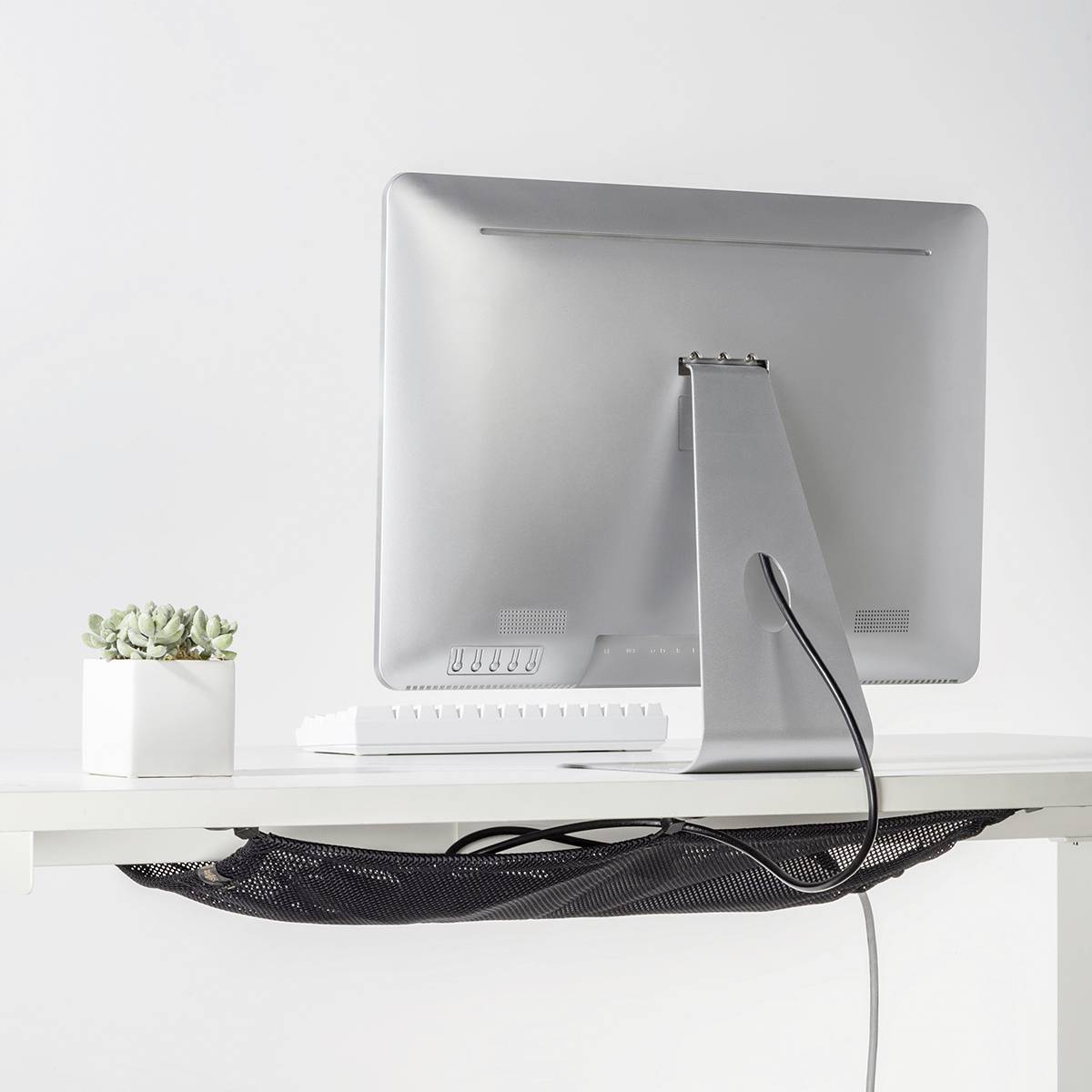 My Wall Untertisch Kabelmanagement Schwarz