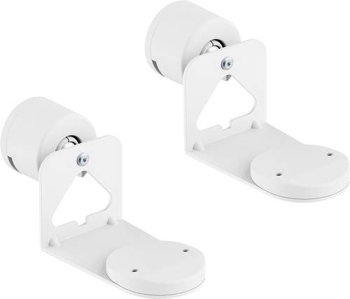 My Wall HS47WL Lautsprecher-Wandhalterung Drehbar Weiß 2St.