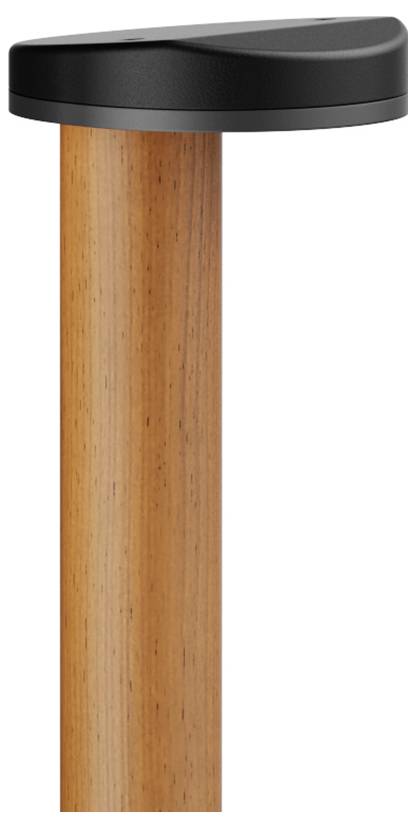 My Wall HS48L Lautsprecher-Ständer Bodenständer Boden-/Deckenabstand (max.): 777 mm Schwarz/Buche 2