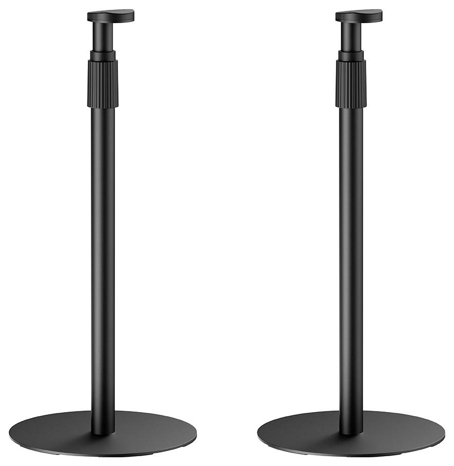 My Wall HS49L Lautsprecher-Ständer Starr, Höhenverstellbar Schwarz 2St.