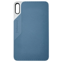 Intenso TX100 2TB Externe SSD USB-C® (USB 3.2 Gen 1) Grau-Blau 3826470 Intenso TX100 2TB Externe SSD USB-C® (USB 3.2 Gen 1) Grau-Blau 3826470