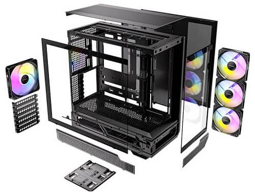 Antec C7 Midi-Tower PC-Gehäuse Schwarz