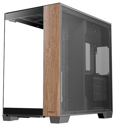 Antec C8 Full Tower PC-Gehäuse Schwarz, Holz