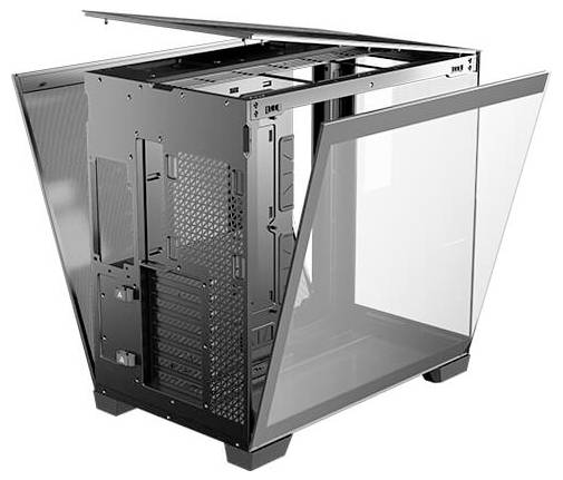 Antec C8 Full Tower PC-Gehäuse Schwarz, Holz