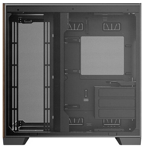 Antec C8 Full Tower PC-Gehäuse Schwarz, Holz