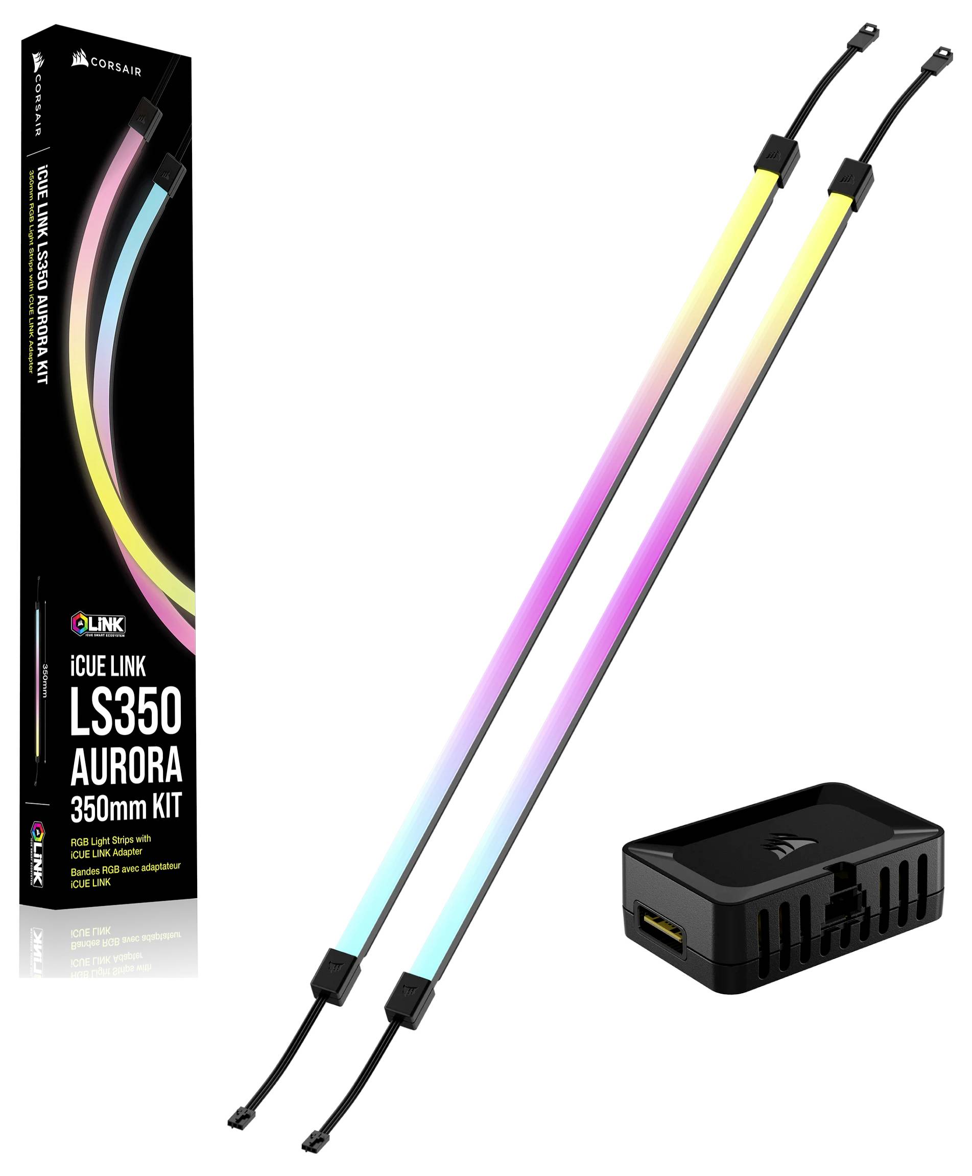 Corsair iCUE LINK LS350 PC-LED-Streifen Schwarz