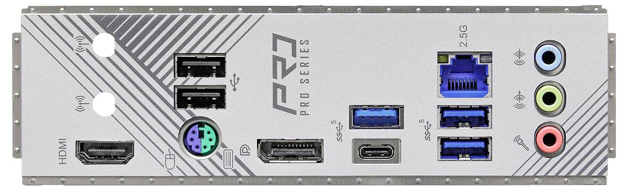 ASRock B760M Pro RS Mainboard Formfaktor (Details) Micro-ATX Mainboard-Chipsatz Intel® B760