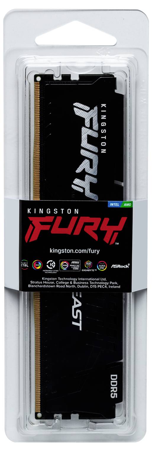 Kingston KF560C36BBE2-16 PC-Arbeitsspeicher Modul DDR5 16GB 1 x 16GB 3000MHz 288pin DIMM KF560C36BBE2-16