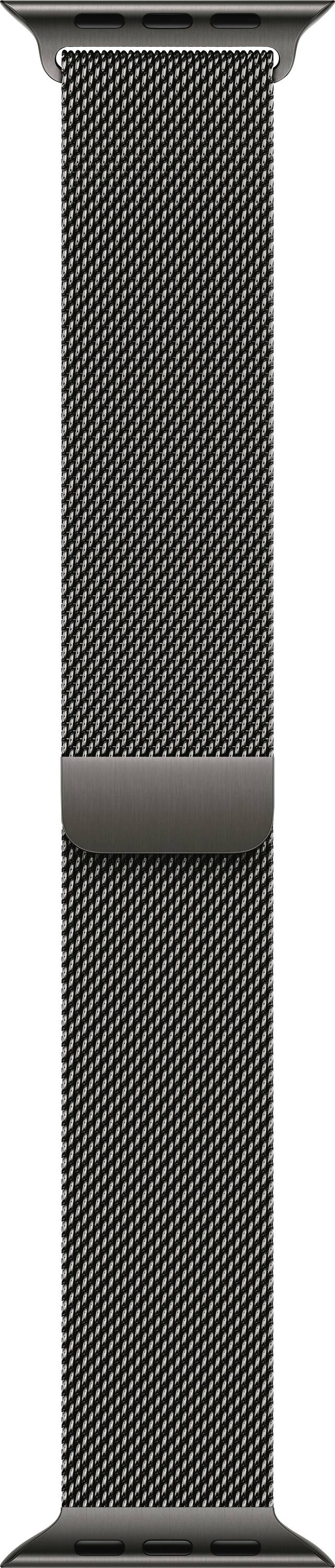 Apple Watch Milanaise Loop Armband 46mm M/L Schiefer Watch Ultra 2, Watch Ultra, Watch Series 10, Watch Series 9, Watch Series