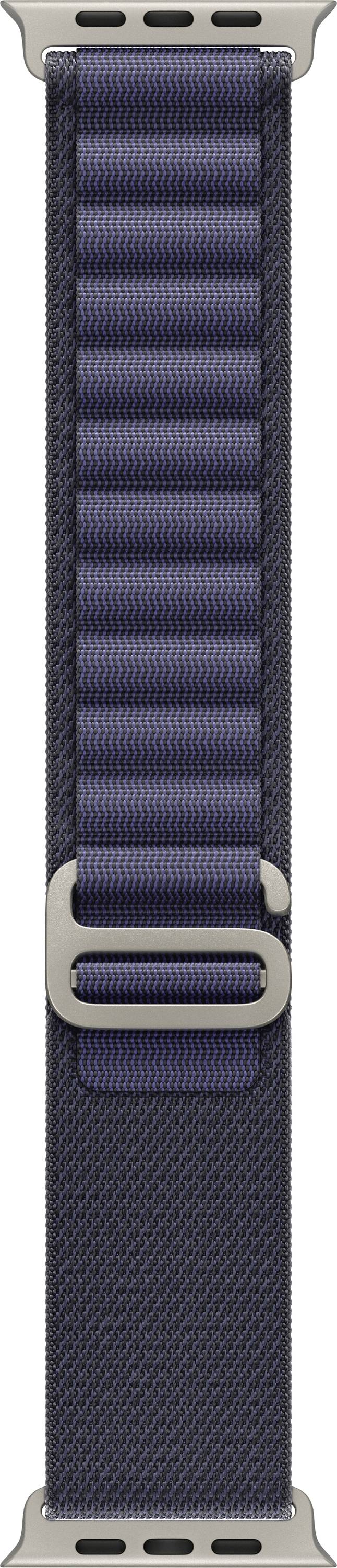 Apple Watch Alpine Loop Armband 49 mm L Navy Watch Ultra 2, Watch Ultra, Watch Series 10, Watch Series 9, Watch Series 8, Watch Series 7, Watch