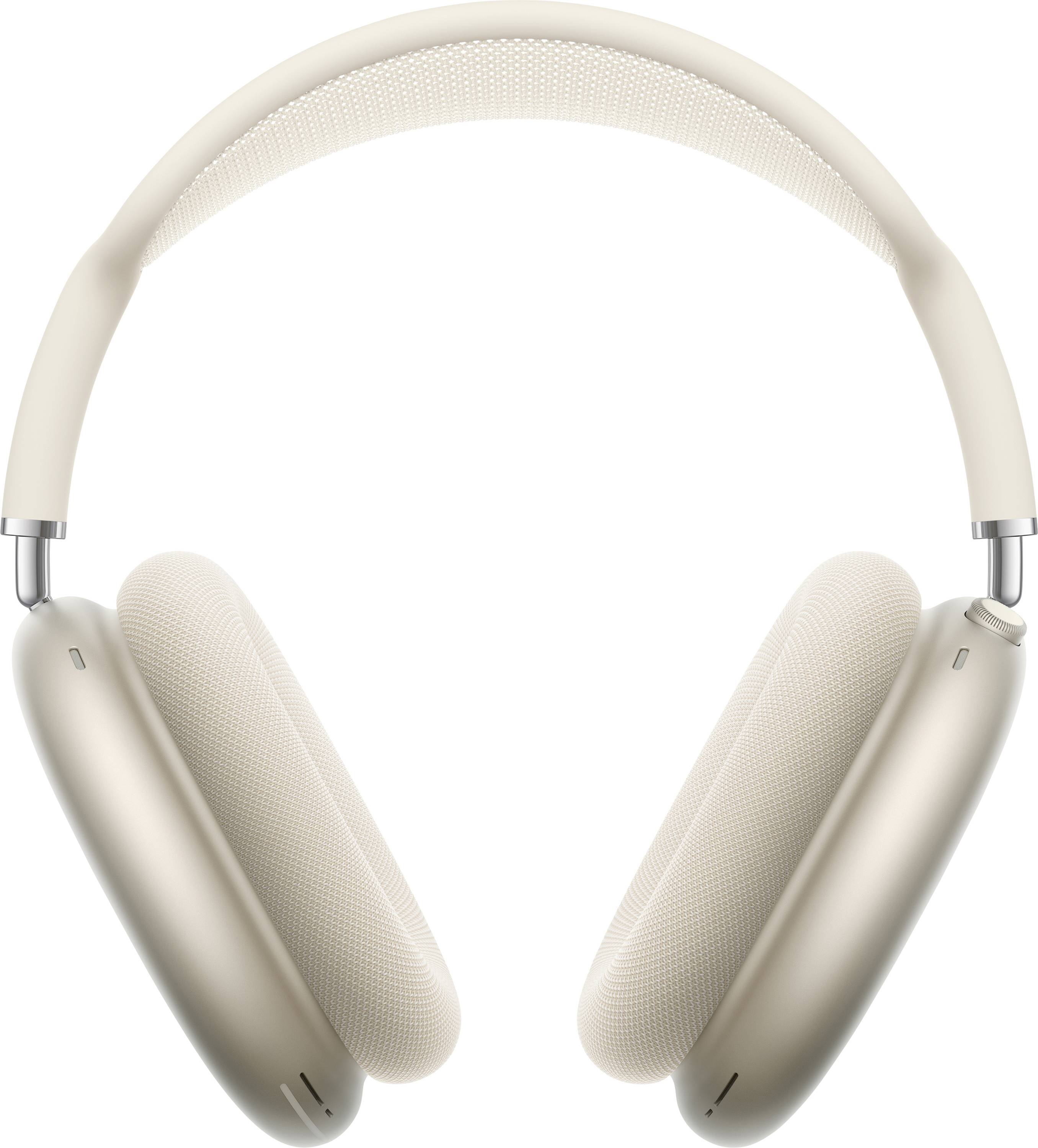 Helle Over-Ear-Kopfhörer mit weichen Ohrpolstern und gepolstertem Kopfband, ideal für komfortablen Musikgenuss.