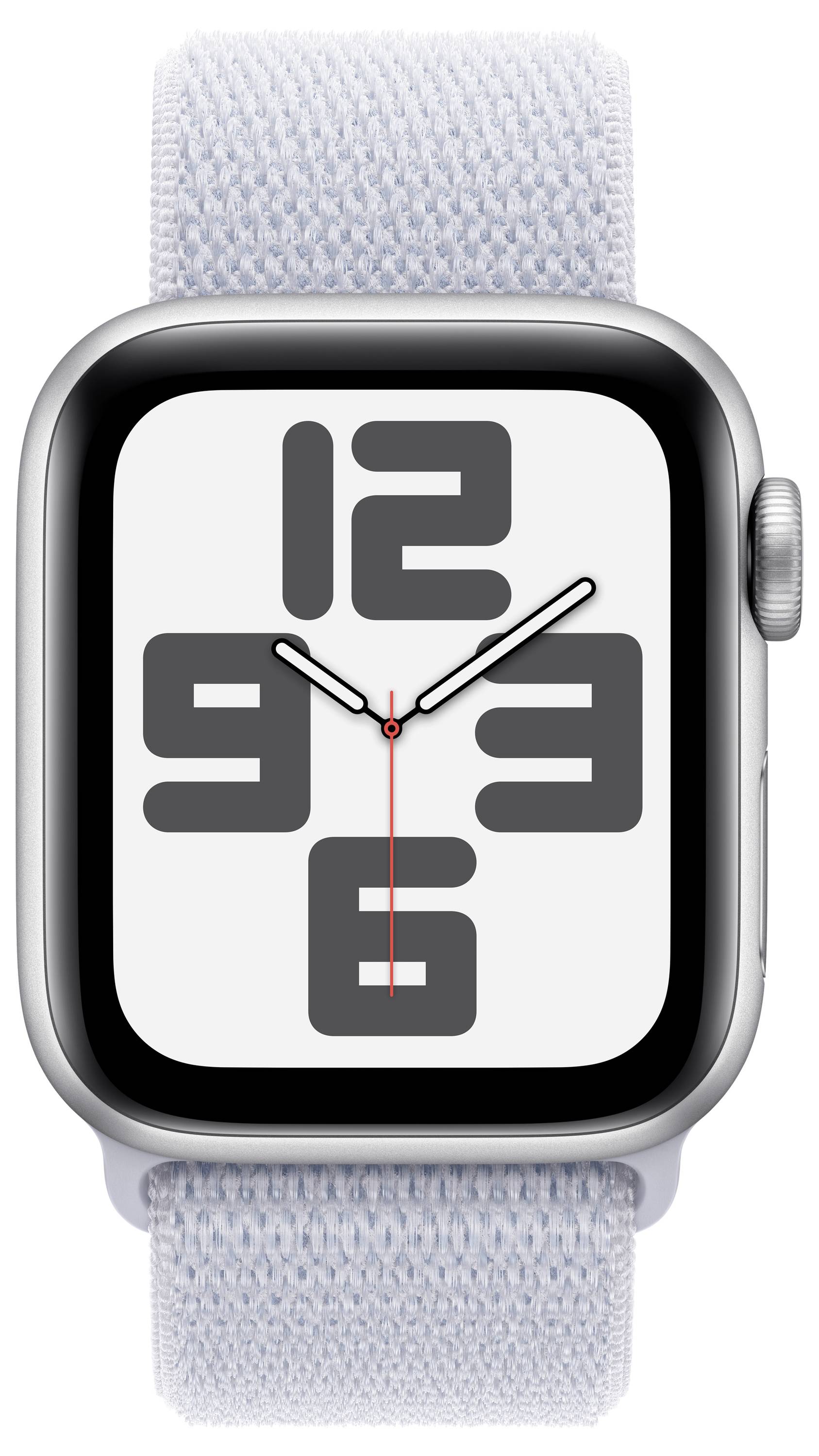 Apple Watch SE (2024) GPS + Cellular 40mm Aluminiumgehäuse Sport Loop Blaue Wolke