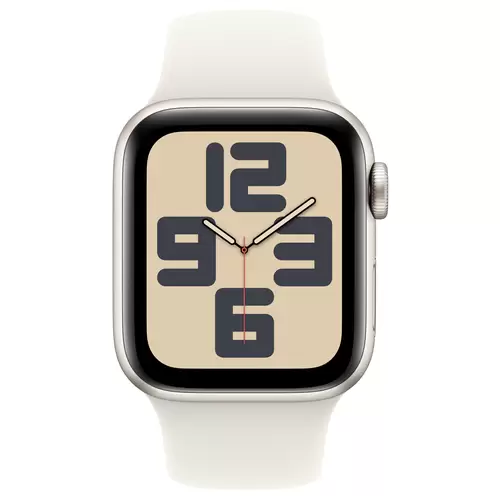 Apple Watch SE (2024) GPS + Cellular 40 mm Aluminiumgehäuse Sport Band Polarstern S/M Apple Watch SE (2024) GPS + Cellular 40 mm Aluminiumgehäuse Sport Band Polarstern S/M