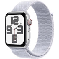 Apple Watch SE (2024) GPS + Cellular 44mm Aluminiumgehäuse Sport Loop Blaue Wolke Apple Watch SE (2024) GPS + Cellular 44mm Aluminiumgehäuse Sport Loop Blaue Wolke
