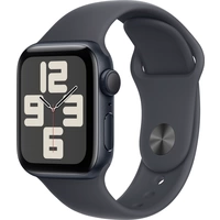 Apple Watch SE (2024) GPS 40mm Aluminiumgehäuse Sport Band Mitternacht S/M Apple Watch SE (2024) GPS 40mm Aluminiumgehäuse Sport Band Mitternacht S/M