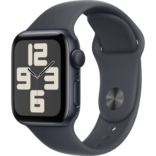 Apple Watch SE (2024) GPS 40mm Aluminiumgehäuse Sport Band Mitternacht S/M Apple Watch SE (2024) GPS 40mm Aluminiumgehäuse Sport Band Mitternacht S/M