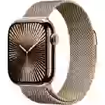 Apple Watch Series 10 GPS + Cellular 42mm Titangehäuse Milanaisearmband Gold Apple Watch Series 10 GPS + Cellular 42mm Titangehäuse Milanaisearmband Gold