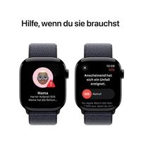 Apple Watch Series 10 GPS + Cellular 42mm Aluminiumgehäuse Sport Loop Tinte Apple Watch Series 10 GPS + Cellular 42mm Aluminiumgehäuse Sport Loop Tinte