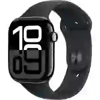 Apple Watch Series 10 GPS + Cellular 46 mm Aluminiumgehäuse Sport Band Schwarz M/L Apple Watch Series 10 GPS + Cellular 46 mm Aluminiumgehäuse Sport Band Schwarz M/L