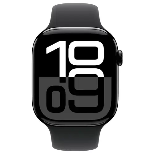 Apple Watch Series 10 GPS + Cellular 46 mm Aluminiumgehäuse Sport Band Schwarz M/L Apple Watch Series 10 GPS + Cellular 46 mm Aluminiumgehäuse Sport Band Schwarz M/L