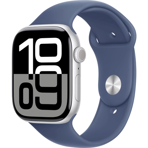 Apple Watch Series 10 GPS + Cellular 46mm Aluminiumgehäuse Sport Band Denim M/L Apple Watch Series 10 GPS + Cellular 46mm Aluminiumgehäuse Sport Band Denim M/L