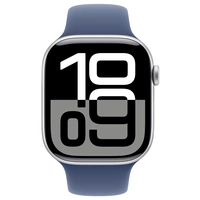 Apple Watch Series 10 GPS + Cellular 46mm Aluminiumgehäuse Sport Band Denim S/M Apple Watch Series 10 GPS + Cellular 46mm Aluminiumgehäuse Sport Band Denim S/M
