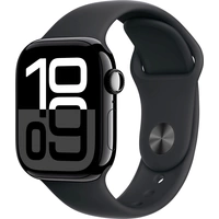 Apple Watch Series 10 GPS 42mm Aluminiumgehäuse Sport Band Schwarz S/M Apple Watch Series 10 GPS 42mm Aluminiumgehäuse Sport Band Schwarz S/M