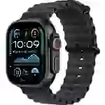 Apple Watch Ultra 2 (2024) GPS + Cellular 49mm Titangehäuse Ocean Band Schwarz Apple Watch Ultra 2 (2024) GPS + Cellular 49mm Titangehäuse Ocean Band Schwarz